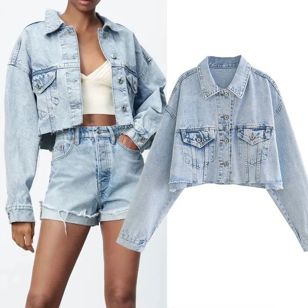 women's jackets female cowboy jacket za, short with a long sleeve lapel and loose pockets, large casual clothing pl0z, Black;brown
women's jackets female cowboy jacket za, short with a long sleeve lapel and loose pockets, large casual clothing pl0z, Black;brown