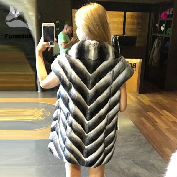 women's fur & faux 70cm long rex fur/chinchilla coats turn down collar /grey striped outwear custom jacket jackets, Black
women's fur & faux 70cm long rex fur/chinchilla coats turn down collar /grey striped outwear custom jacket jackets, Black