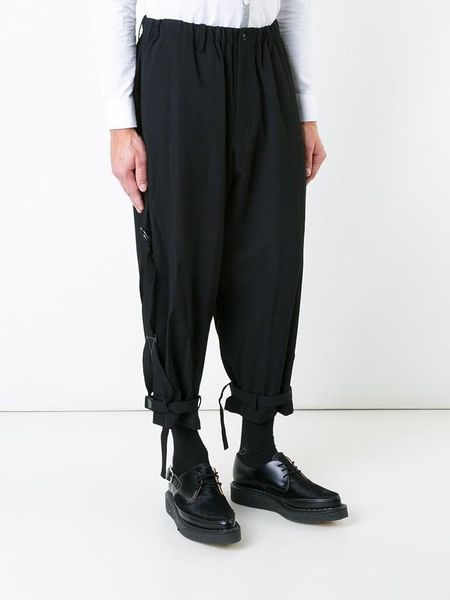 men's clothing hair stylist gd fashion personality binding casual pants harem plus size costumes, Black
men's clothing hair stylist gd fashion personality binding casual pants harem plus size costumes, Black