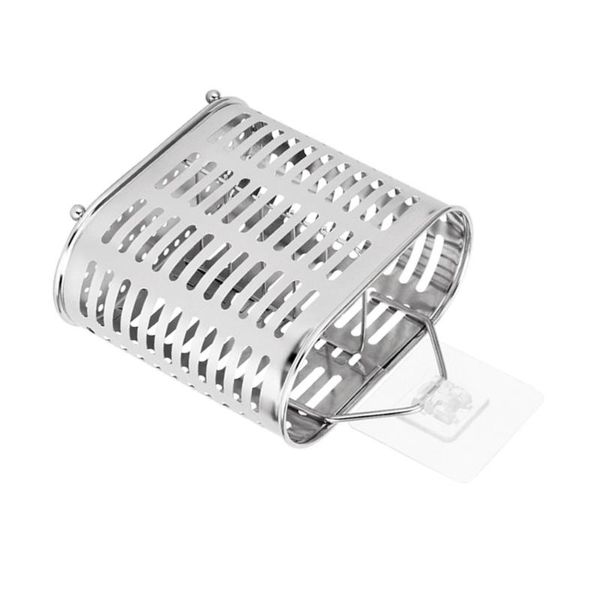 chopsticks 304 stainless steel holder tableware drain rack flatware drying organizer multi-purpose wall hanging kitchen tools(ov 
chopsticks 304 stainless steel holder tableware drain rack flatware drying organizer multi-purpose wall hanging kitchen tools(ov