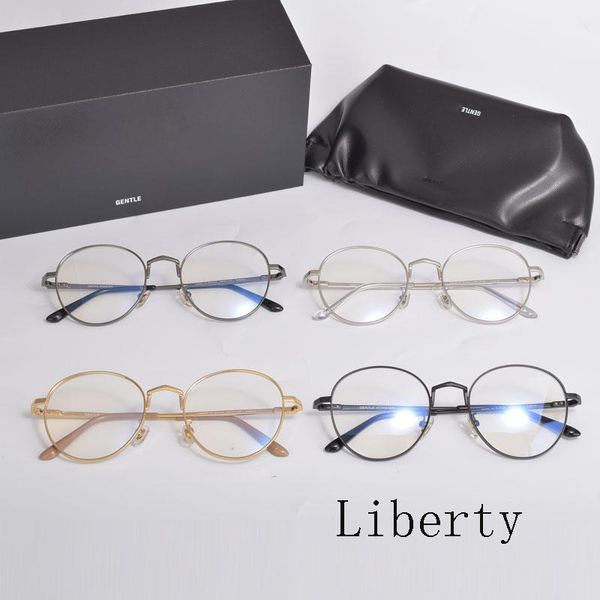fashion sunglasses frames korean brand gm optical eyeglasses frame liberty round alloy myopia reading presciption eyewear men women with cas, Black
fashion sunglasses frames korean brand gm optical eyeglasses frame liberty round alloy myopia reading presciption eyewear men women with cas, Black