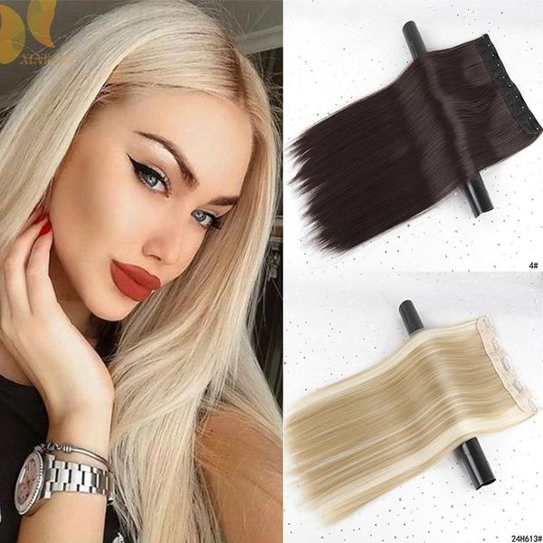 synthetic wigs xinran 5 clips in hair long straight hairpiece haistyle high temperature fibert golden brown black
synthetic wigs xinran 5 clips in hair long straight hairpiece haistyle high temperature fibert golden brown black
