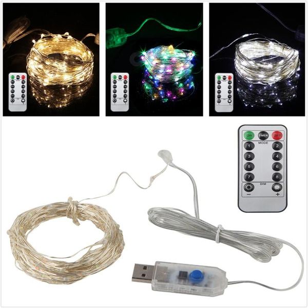 strings 5m 10m usb led holiday fairy lights waterproof silver wire string with remote for christmas party wedding decoration
strings 5m 10m usb led holiday fairy lights waterproof silver wire string with remote for christmas party wedding decoration
