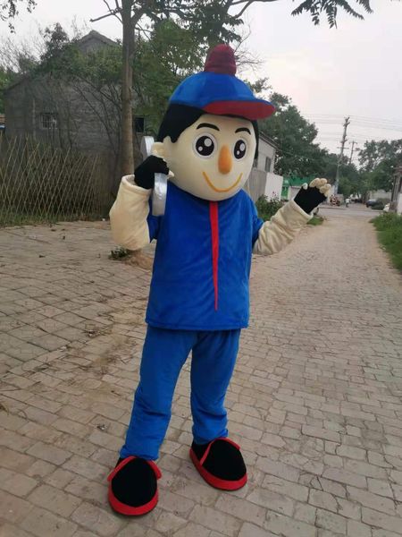real picture construction worker repairman mascot costume fancy dress for halloween carnival party support customization, Red;yellow
real picture construction worker repairman mascot costume fancy dress for halloween carnival party support customization, Red;yellow