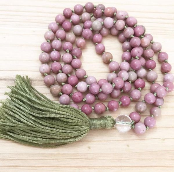 pendant necklaces 108 mala beads necklace red stone hand knotted meditation yoga tassel clothing decorative, Silver
pendant necklaces 108 mala beads necklace red stone hand knotted meditation yoga tassel clothing decorative, Silver