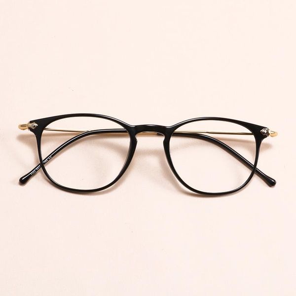 korean ultra light tungsten carbon plastic steel thin edge myopia frame retro men's and women's fashion optical sunglasses frames, Black
korean ultra light tungsten carbon plastic steel thin edge myopia frame retro men's and women's fashion optical sunglasses frames, Black
