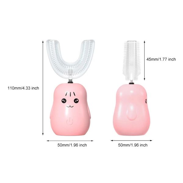 360° automatic ultrasonic electric u-shaped toothbrush 5 modes for 2-12 years old - a
360° automatic ultrasonic electric u-shaped toothbrush 5 modes for 2-12 years old - a
