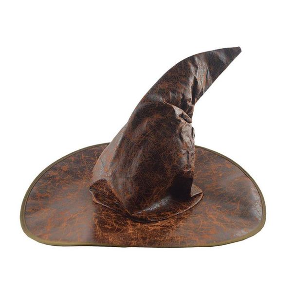 party hats leather witch hat costume accessory sorcerer halloween for mask peaked cap man woman
party hats leather witch hat costume accessory sorcerer halloween for mask peaked cap man woman