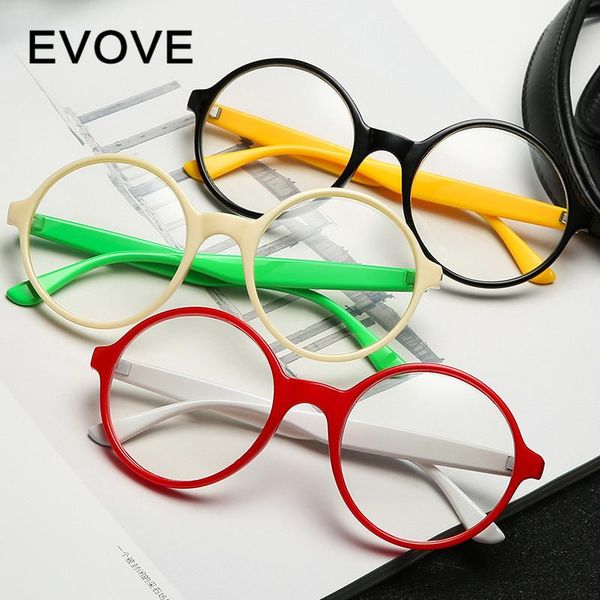 fashion sunglasses frames evove candy color eyeglasses frame women round fake eyewear glasses female with clear transparent lens, Black
fashion sunglasses frames evove candy color eyeglasses frame women round fake eyewear glasses female with clear transparent lens, Black
