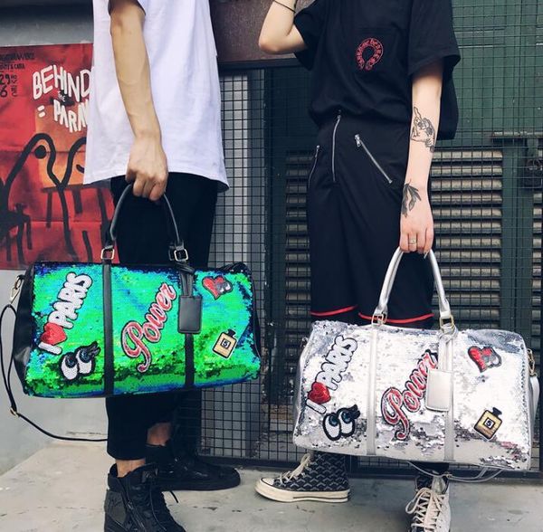 duffel bags sequin bag fashion women's short distance travel men's leisure sports shoulder
duffel bags sequin bag fashion women's short distance travel men's leisure sports shoulder