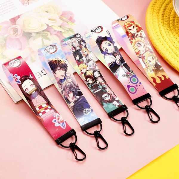keychains anime lanyard demon slayer kimetsu no yaiba blade of ghost vintage key rings for girl cosplay jewelry gift, Silver
keychains anime lanyard demon slayer kimetsu no yaiba blade of ghost vintage key rings for girl cosplay jewelry gift, Silver