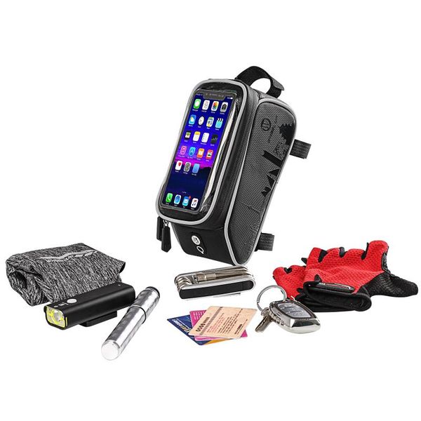 cycling bags bicycle bike head tube handlebar cell mobile phone bag case holder panniers frame pannier for 6 iphone
cycling bags bicycle bike head tube handlebar cell mobile phone bag case holder panniers frame pannier for 6 iphone