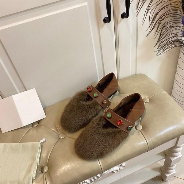 fur woman slippers flat genuine leather luxury designer outdoor autumn winter zapatos de mujer, Black
fur woman slippers flat genuine leather luxury designer outdoor autumn winter zapatos de mujer, Black