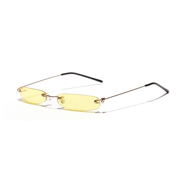 ultra-small frame too sunglasses women 2021 trendy net red rimless glasses transparent ocean color lens uv400, White;black
ultra-small frame too sunglasses women 2021 trendy net red rimless glasses transparent ocean color lens uv400, White;black