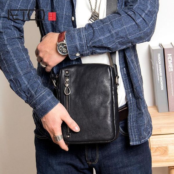 hbp aetoo literature and art retro men's leather shoulder small straddle bag 
hbp aetoo literature and art retro men's leather shoulder small straddle bag