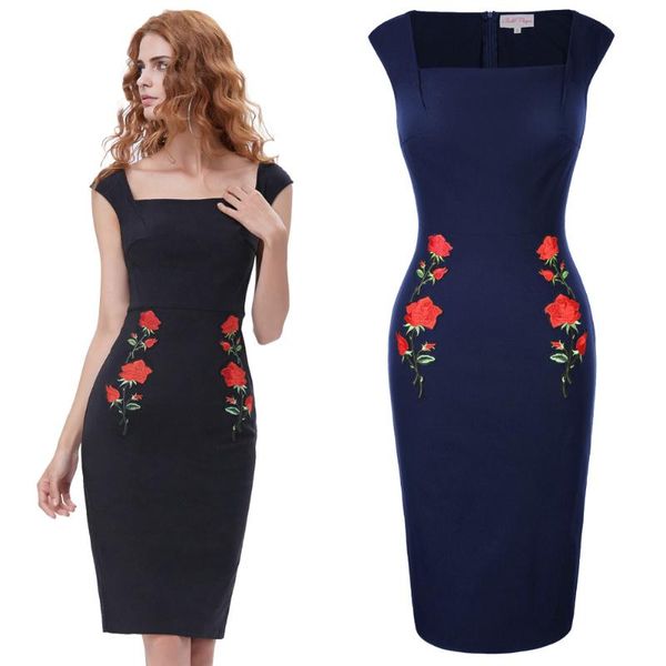 casual dresses bp retro vintage cap sleeve square neck hips-wrapped bodycon pencil dress with exquisite concealed zipper in the back, Black;gray
casual dresses bp retro vintage cap sleeve square neck hips-wrapped bodycon pencil dress with exquisite concealed zipper in the back, Black;gray