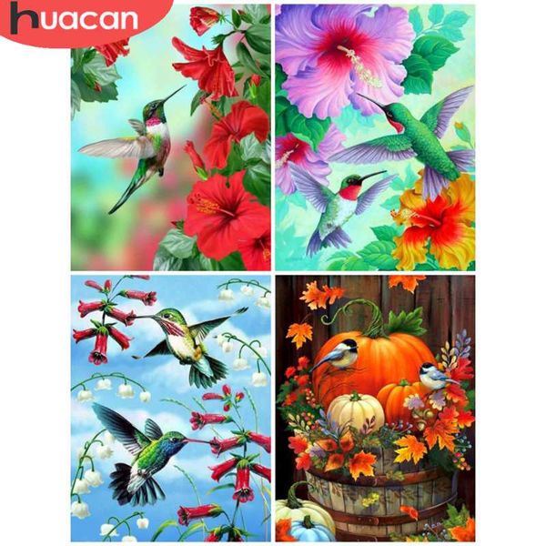 diamond painting huacan flowers full square/round drill embroidery hummingbird mosaic living room decoration
diamond painting huacan flowers full square/round drill embroidery hummingbird mosaic living room decoration