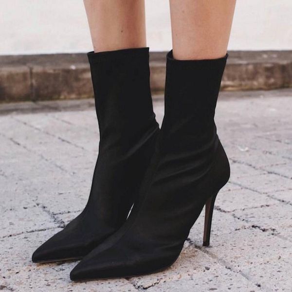 women sandals stretch fabric slip on 11cm thin heels high pointed toe shoes sandalias mujer 2021 size 35-42 black
women sandals stretch fabric slip on 11cm thin heels high pointed toe shoes sandalias mujer 2021 size 35-42 black