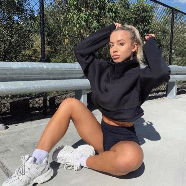 women's hoodies & sweatshirts 2021 winter women sweatshirt series autumn fashion streetwear solid black long sleeve pollover for
women's hoodies & sweatshirts 2021 winter women sweatshirt series autumn fashion streetwear solid black long sleeve pollover for