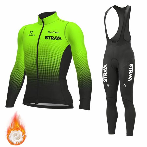 racing sets strava winter thermal fleece cycling jersey set bike suit mountian bicycle clothing ropa ciclismo, Black;blue
racing sets strava winter thermal fleece cycling jersey set bike suit mountian bicycle clothing ropa ciclismo, Black;blue