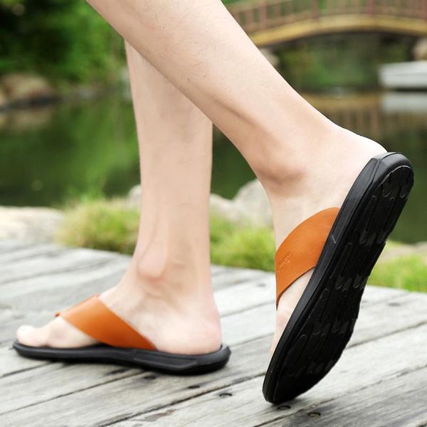 slippers rubber mens indoor shoes men outdoor summer home leather men's flip flops man beach designer slipper, Black
slippers rubber mens indoor shoes men outdoor summer home leather men's flip flops man beach designer slipper, Black