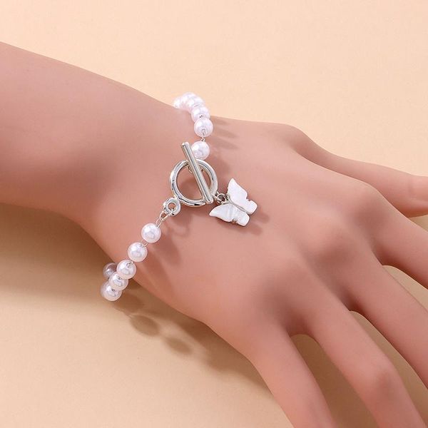 bangle fashion butterfly pendant chain bracelet cute for women bohemian pearl bangles jewelry gift, Black
bangle fashion butterfly pendant chain bracelet cute for women bohemian pearl bangles jewelry gift, Black
