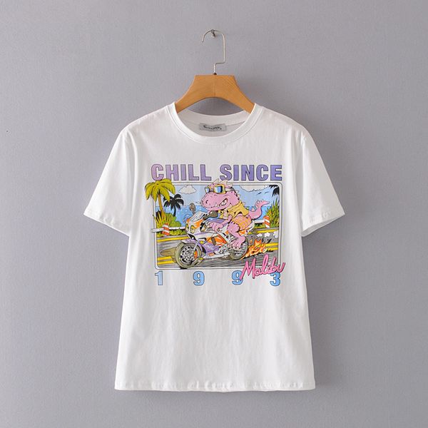 women's t-shirt women cotton t shirts white dinosaur printed tee shirt fashion spring summer casual t-shirts streetwear tees
women's t-shirt women cotton t shirts white dinosaur printed tee shirt fashion spring summer casual t-shirts streetwear tees