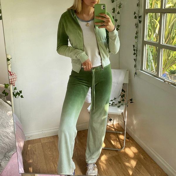 women's two piece pants 2pcs women fall tracksuit solid color/gradual color hooded long sleeve zip-up crop + high-waist set, White
women's two piece pants 2pcs women fall tracksuit solid color/gradual color hooded long sleeve zip-up crop + high-waist set, White