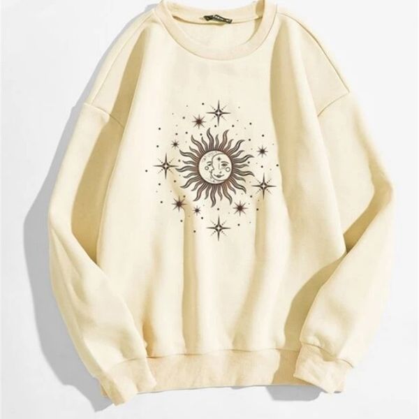 2021 fashion casual women's printed large silhouette thermal pullover sweater, Black
2021 fashion casual women's printed large silhouette thermal pullover sweater, Black