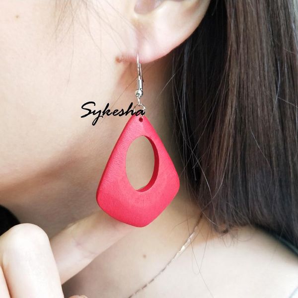dangle & chandelier simple wood earrings fish hook geometric casual wearing promotion gift, Silver
dangle & chandelier simple wood earrings fish hook geometric casual wearing promotion gift, Silver