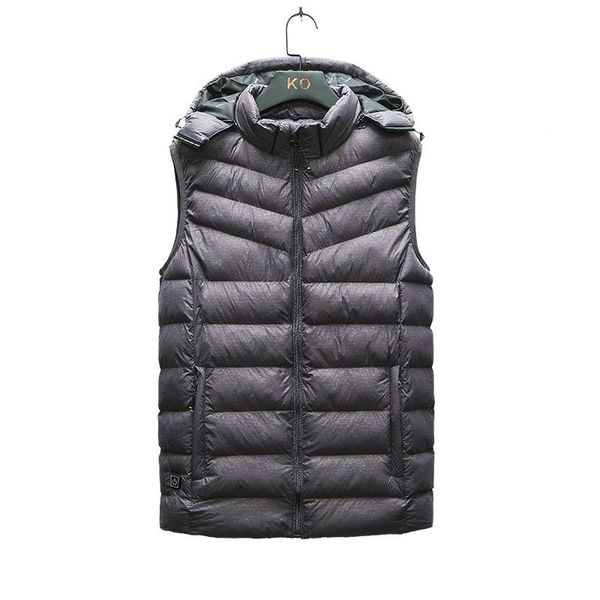 men's vests outwear sleeveless jacket men vest smart heating winter fleece thick warm casual waistcoat hooded, Black;white
men's vests outwear sleeveless jacket men vest smart heating winter fleece thick warm casual waistcoat hooded, Black;white