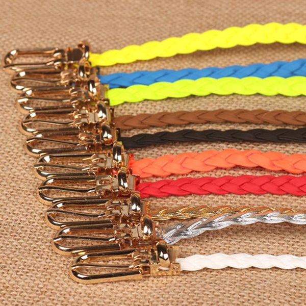 belts vintage braided thin waist belt women pu leather knitted waistband casual adjustable dress jeans decorative 100cm, Black;brown
belts vintage braided thin waist belt women pu leather knitted waistband casual adjustable dress jeans decorative 100cm, Black;brown