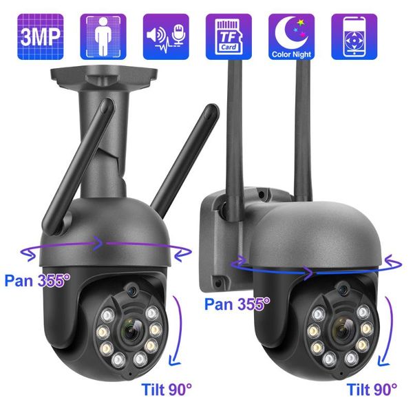 cameras techage 3mp ptz wifi ip camera outdoor speed dome wireless auto tracking ai human detection color night vision p2p audio
cameras techage 3mp ptz wifi ip camera outdoor speed dome wireless auto tracking ai human detection color night vision p2p audio