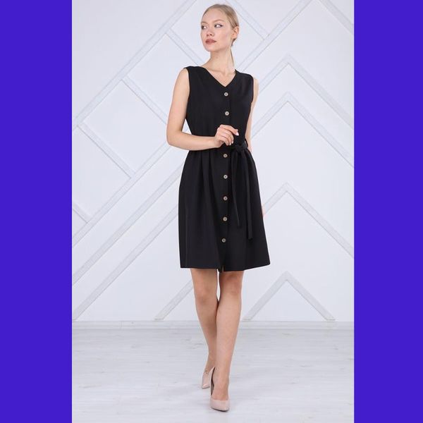 apsen women lacing detail v neck button sleeveless dress 4320/95 casual dresses, Black;gray
apsen women lacing detail v neck button sleeveless dress 4320/95 casual dresses, Black;gray