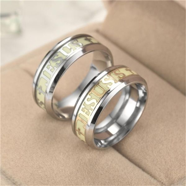 punk cool jesus cross men's rings gold/silver color stainless steel luminous glowing for men women party jewelry gift wedding, Slivery;golden
punk cool jesus cross men's rings gold/silver color stainless steel luminous glowing for men women party jewelry gift wedding, Slivery;golden