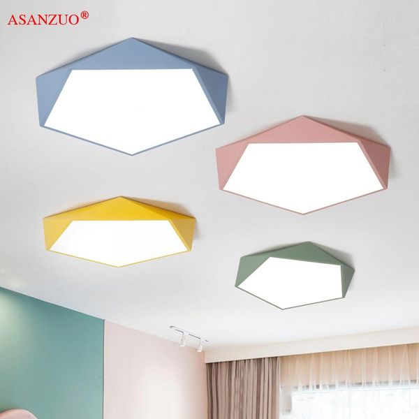 modern led ceiling light lamp pentagon multicolor children lighting fixture bedroom surface mount living room lights
modern led ceiling light lamp pentagon multicolor children lighting fixture bedroom surface mount living room lights