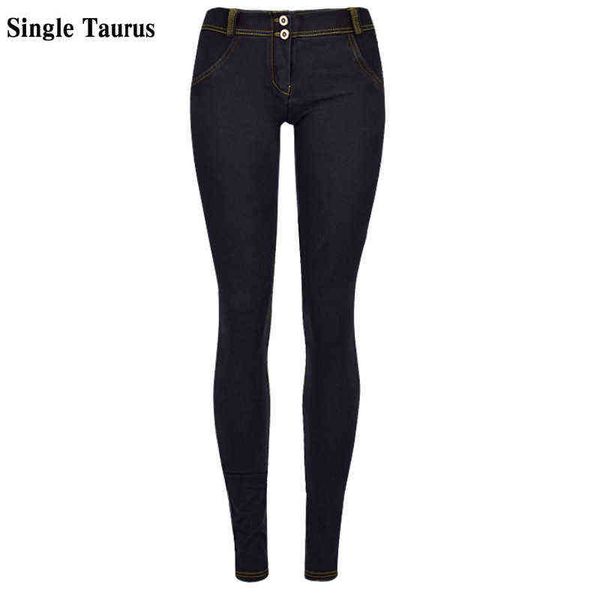 low waist push up jeans women streetwear skinny pencil pants femme fashion super stretch slim soft legging denim mujer 211129, Blue
low waist push up jeans women streetwear skinny pencil pants femme fashion super stretch slim soft legging denim mujer 211129, Blue