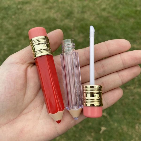storage bottles & jars red empty lip gloss tube container clear 5ml pencil shape lipstick refillable packing
storage bottles & jars red empty lip gloss tube container clear 5ml pencil shape lipstick refillable packing