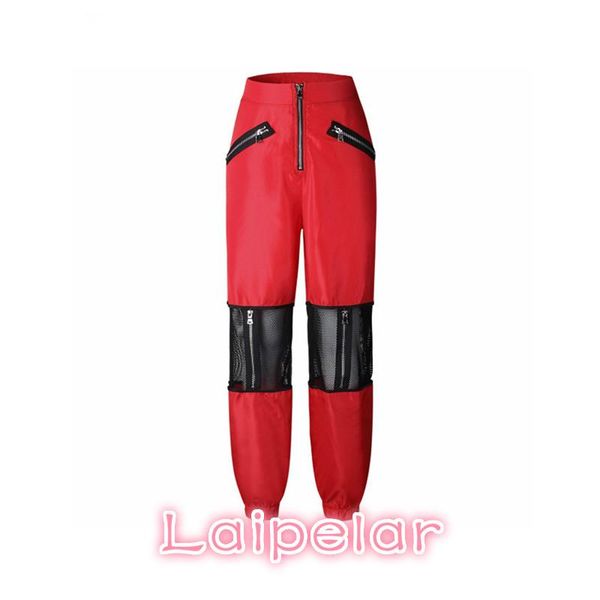 women's pants & capris women high waist pant mesh zipper harem red black punk rock camo trousers jogger sweatpants streetwear laipelar, Black;white
women's pants & capris women high waist pant mesh zipper harem red black punk rock camo trousers jogger sweatpants streetwear laipelar, Black;white