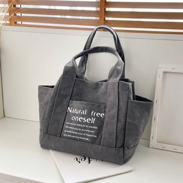 women's bag 2021 canvas art one-shoulder casual fashion fresh letter portable large-capacity bags
women's bag 2021 canvas art one-shoulder casual fashion fresh letter portable large-capacity bags