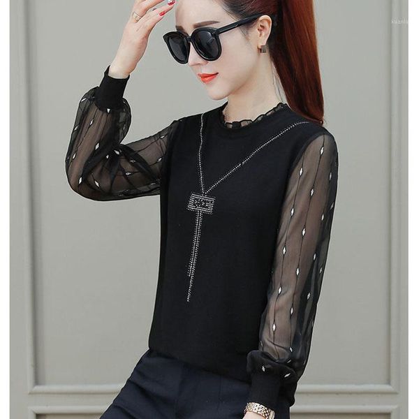 women's blouses & shirts women spring summer style mech patchwork lady casual long sleeve o-neck blusas df2993, White
women's blouses & shirts women spring summer style mech patchwork lady casual long sleeve o-neck blusas df2993, White