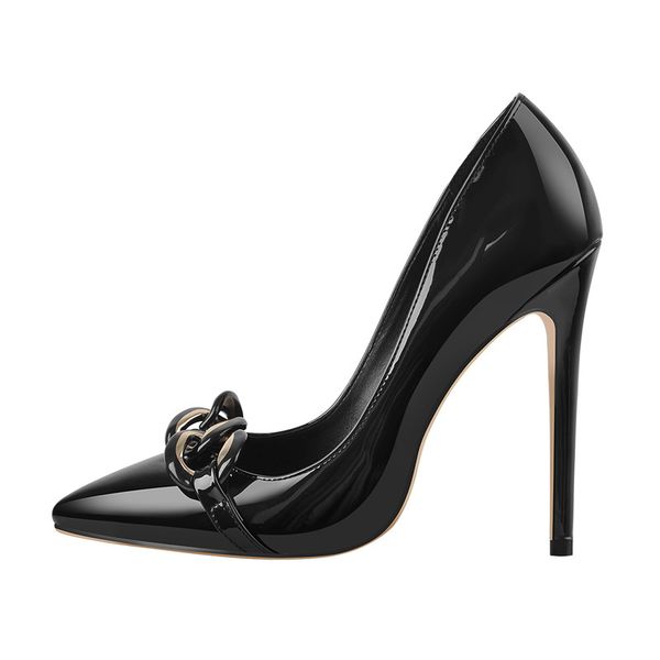 dress shoes onlyfabricante sapatos de salto femininos, slizantes com corrente metal e couro patenteado, tamanho gran, c4xd, Black
dress shoes onlyfabricante sapatos de salto femininos, slizantes com corrente metal e couro patenteado, tamanho gran, c4xd, Black