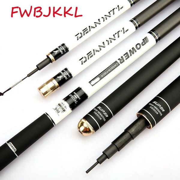 boat fishing rods 99% high carbon material super hard rod 3.6 4.5 5.4 6.3m portable taiwan for big carp fish