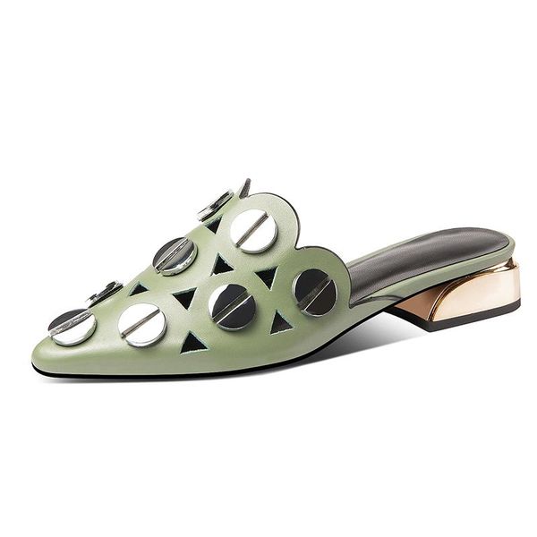 slippers kmeioo pointed toe luxury women summer casual shoes floral appliques slipper low heel genuine leather elegant, Black
slippers kmeioo pointed toe luxury women summer casual shoes floral appliques slipper low heel genuine leather elegant, Black