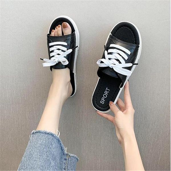 style slippers women outdoor semi-drag flat bottom lazy daily beach shoes strap sandals and, Black
style slippers women outdoor semi-drag flat bottom lazy daily beach shoes strap sandals and, Black