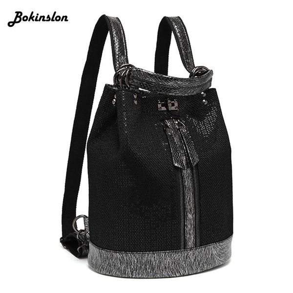 outdoor bags bokinslon beaded fashion backpack female personality lock anti-theft large-capacity travel casual women
outdoor bags bokinslon beaded fashion backpack female personality lock anti-theft large-capacity travel casual women