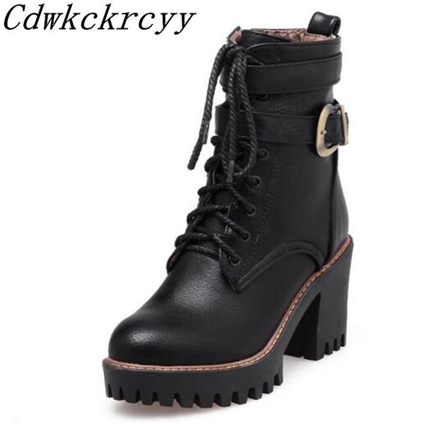 boots women winter style english short tube high-heeled round head frenulum gules pu student cashmere, Black 
boots women winter style english short tube high-heeled round head frenulum gules pu student cashmere, Black