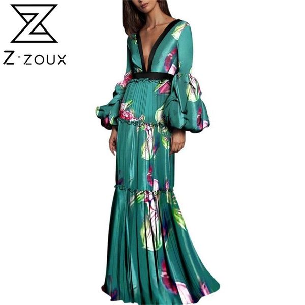 women dress ruffles lantern sleeve v-neck print dresses plus size long vintage printing fashion 210513, Black;gray
women dress ruffles lantern sleeve v-neck print dresses plus size long vintage printing fashion 210513, Black;gray