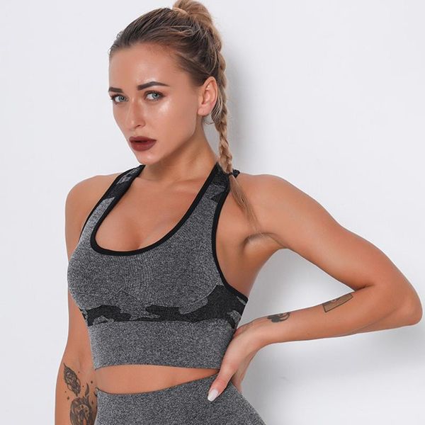 yoga outfit camouflage sports bra for women gym athletic tank seamless blouses active push up underwear
yoga outfit camouflage sports bra for women gym athletic tank seamless blouses active push up underwear