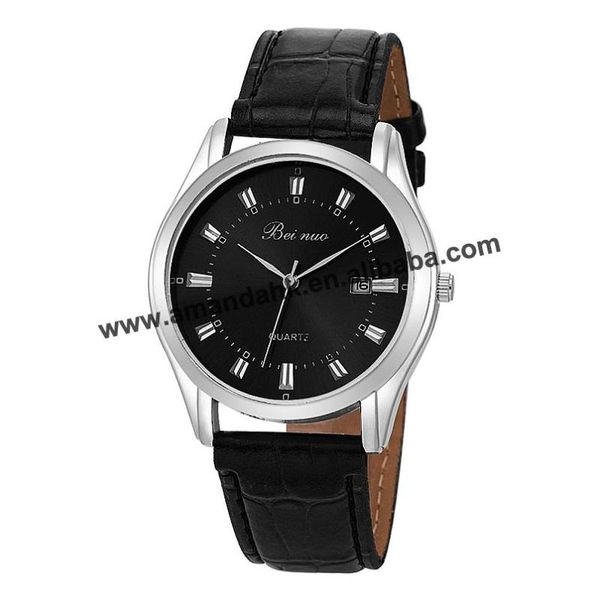 wristwatches wholesale calendar lady leather watch for men silver case quartz casual elegance style wrist, Slivery;brown
wristwatches wholesale calendar lady leather watch for men silver case quartz casual elegance style wrist, Slivery;brown